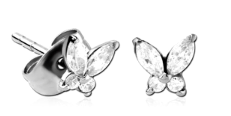 STERLING SILVER BUTTERFLY JEWELRY